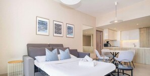 1 chambre, fer et planche à repasser, Wi-Fi, draps fournis