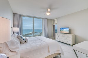 Signature Condo, 3 Bedrooms, Balcony, Beach View | Individually decorated, individually furnished, iron/ironing board - 3 Portofino 1707 (Pensacola Beach)