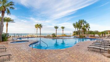 Indoor pool, outdoor pool
