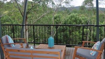 Chalet, 2 Bedrooms, Smoking, Balcony | Balcony