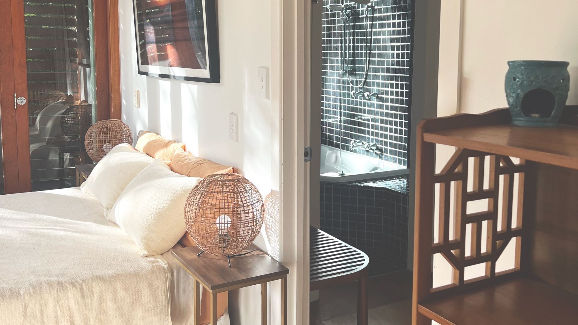 Chalet, 2 Schlafzimmer, Raucher, Balkon | 2 Schlafzimmer