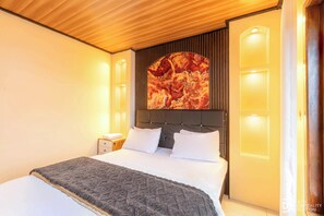 Vila Comfort, pemandangan kolam renang | Meja kerja, Wi-Fi gratis, dan seprai linen