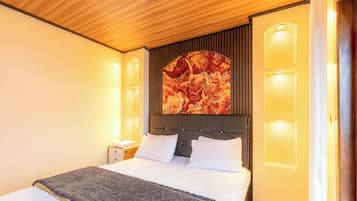 Vila Comfort, pemandangan kolam renang | Meja kerja, Wi-Fi gratis, dan seprai linen
