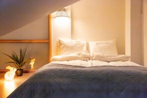 Desk, iron/ironing board, travel crib, WiFi