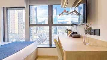 Superior Double Room, City View | Desk, laptop workspace, free WiFi