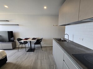 Apartment, Balcony | Private kitchenette