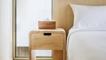 In-room safe, blackout curtains, iron/ironing board, free WiFi