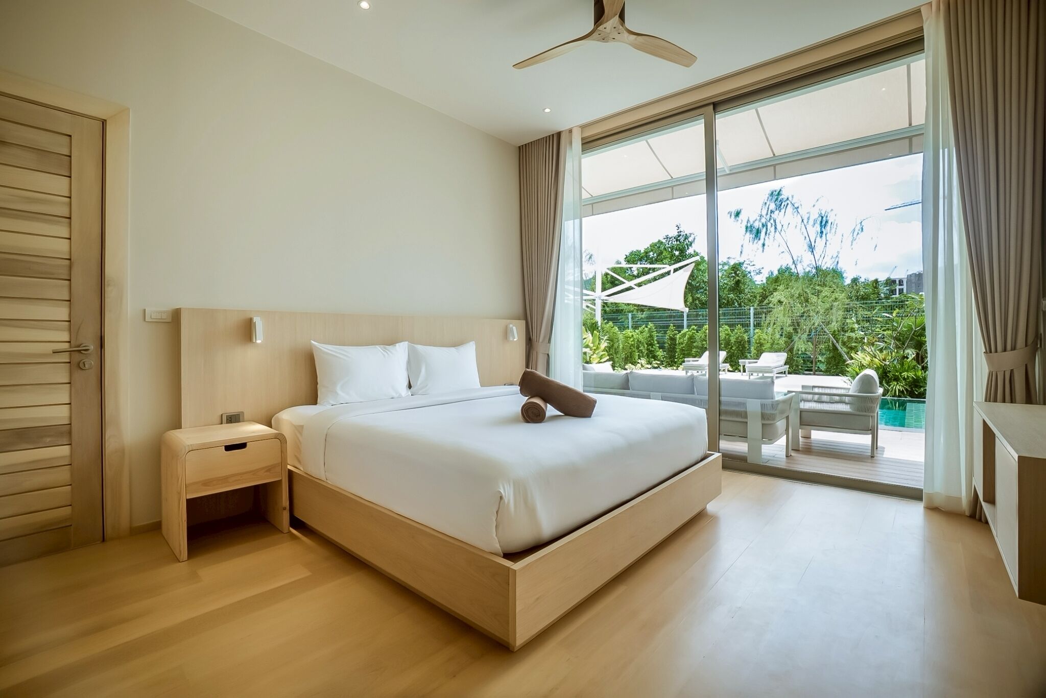 Luxury Villa, Private Pool, Garden Area | In-room safe, blackout curtains, iron/ironing board, free WiFi