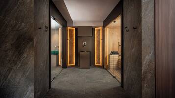 Sauna, hot tub, body treatments, 1 treatment room, massages