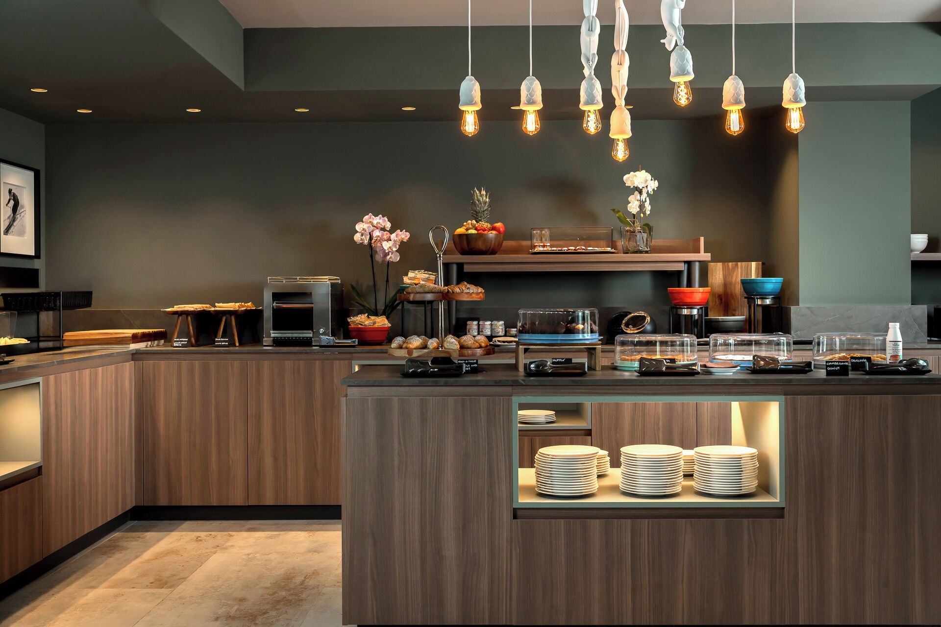 Petit déjeuner buffet compris tous les jours
