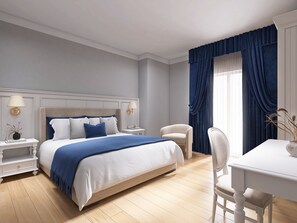Suite | In-room safe, desk, laptop workspace, blackout curtains - Hotel Livata Mountain Wellness  (Subiaco)