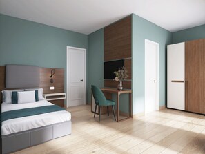 Classic Single Room | In-room safe, desk, blackout drapes, free WiFi