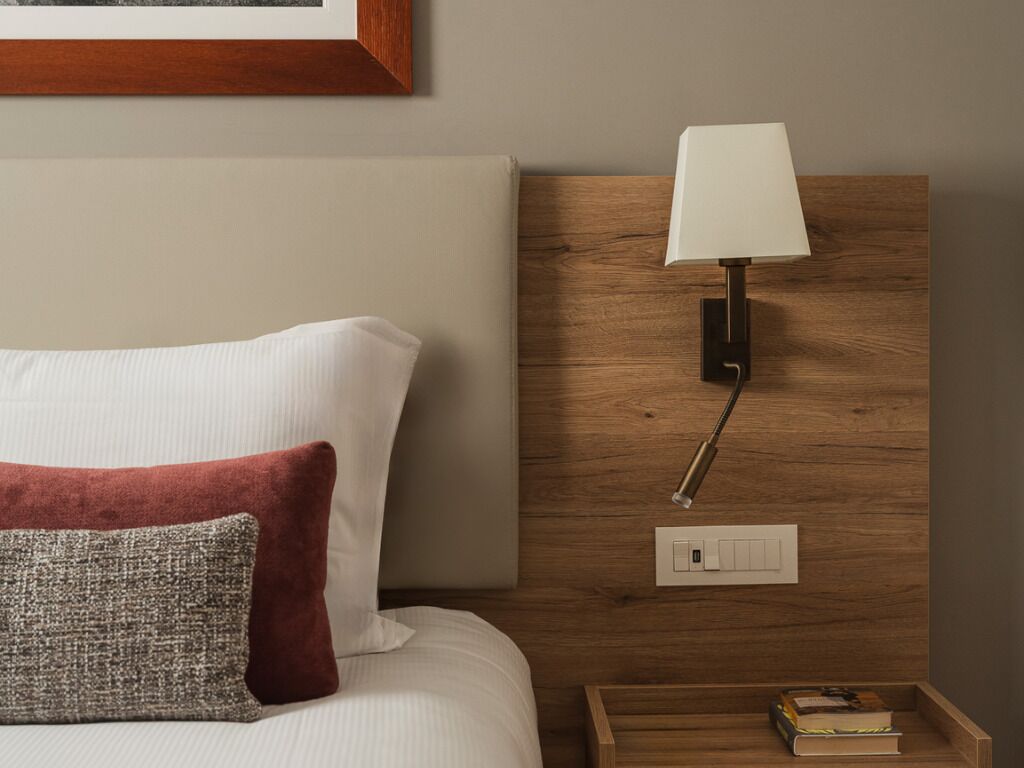 Superior Double Room, Balcony, Mountain View | In-room safe, desk, laptop workspace, blackout drapes