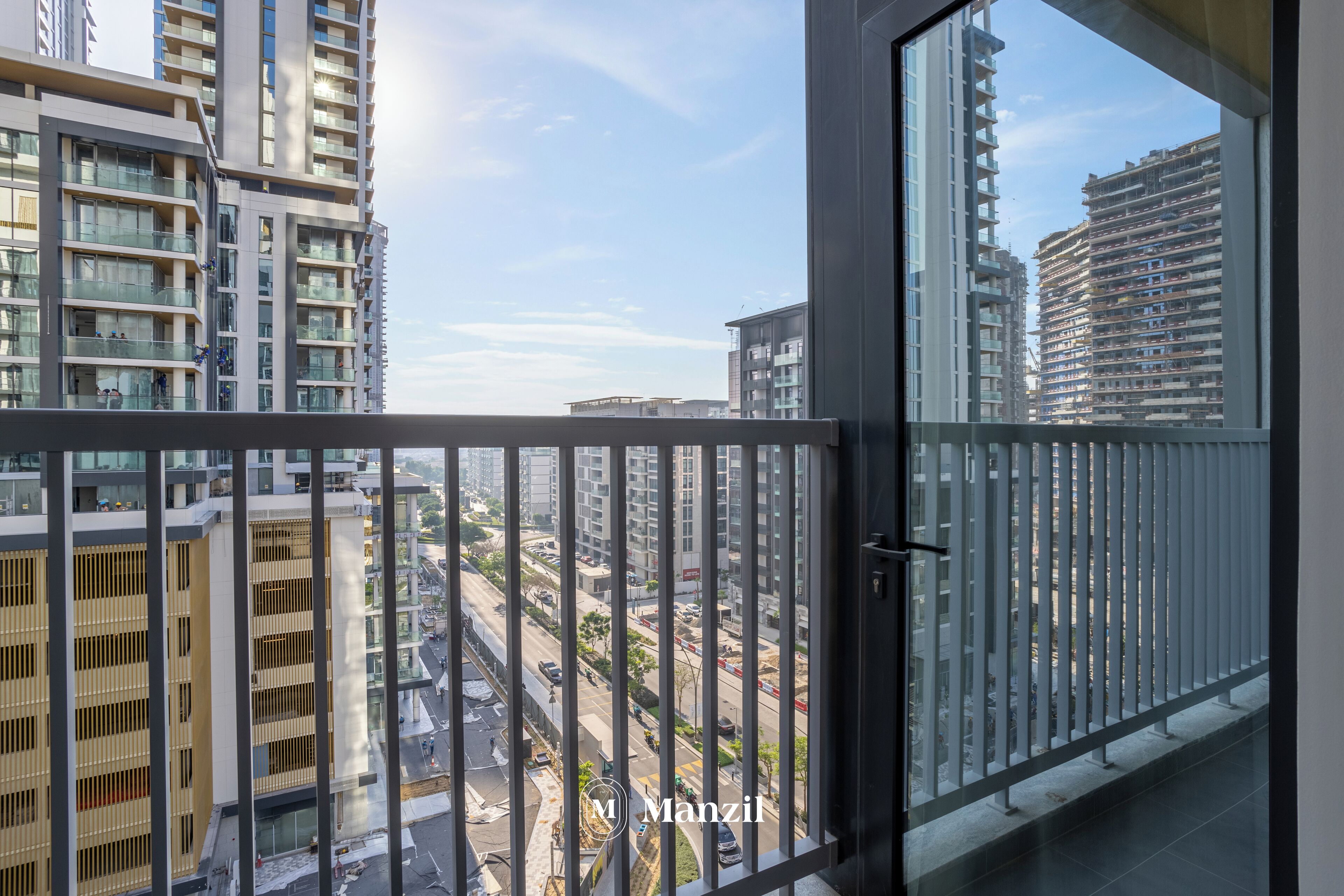 Appartamento Luxury, balcone, vista città | Vista balcone