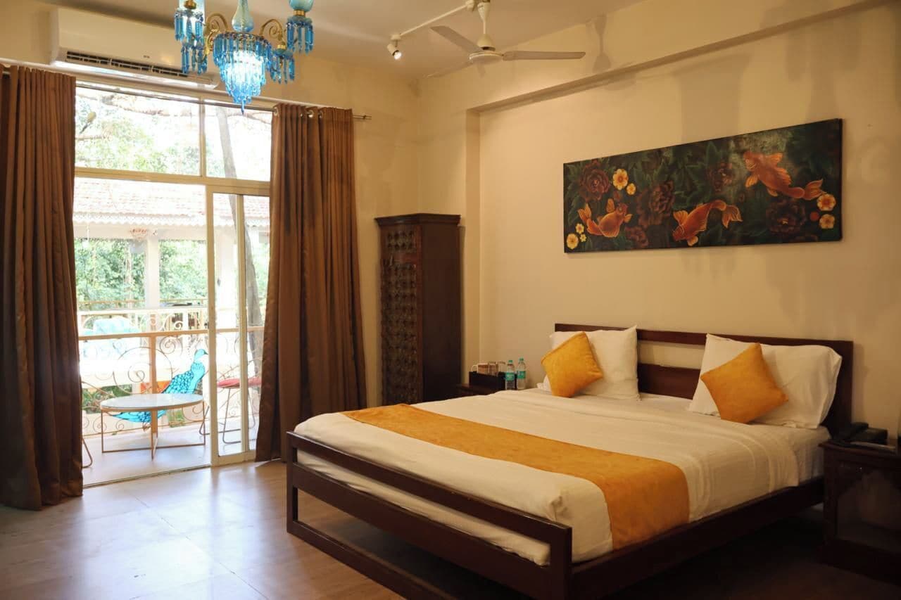 Chambre Deluxe double, vue sur la ville | Accès au Wi-Fi (inclus)