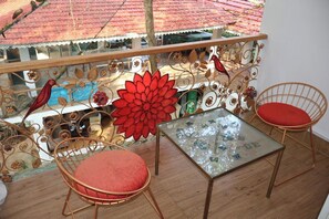 Chambre Double Supérieure, balcon, vue montagne