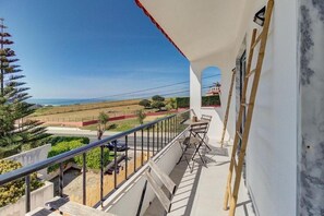 Uitzicht vanaf balkon