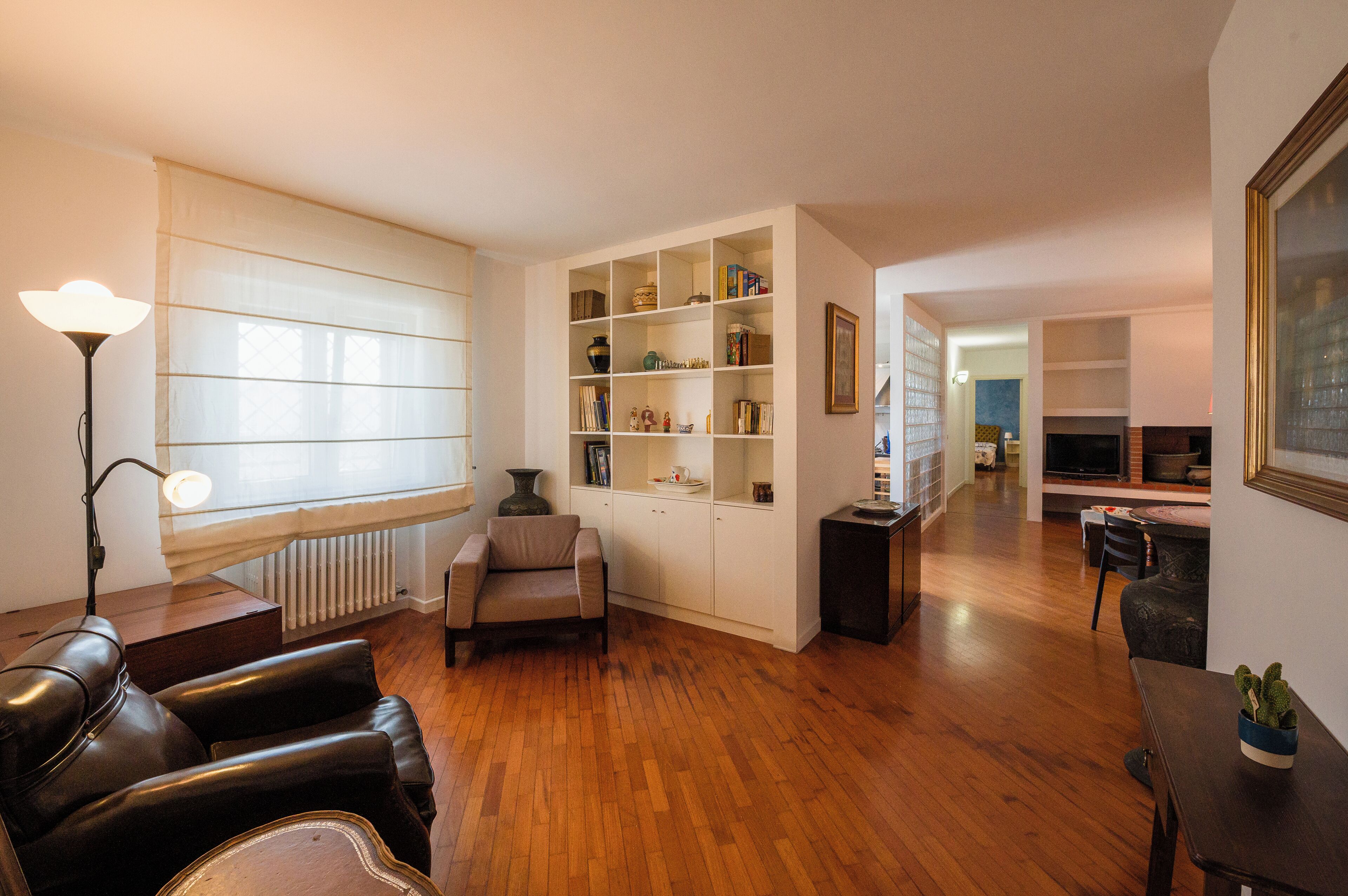 Apartamento luxo, vista para a cidade | Área de estar