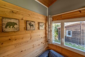 Interior - Chalet 'Montana 5_4 Pers' with Mountain View, Shared Pool and Wi-Fi (Roquefeuil)