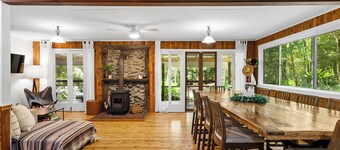 Christmas Creek Rainforest Retreat, ultimate nature filled group getaway.