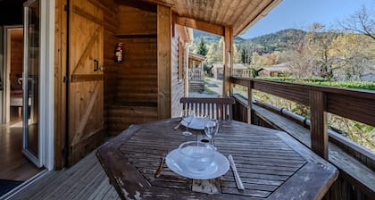 Chalet Montana 1 - 4 Personnes avec Terrasse Privée et Wi-Fi