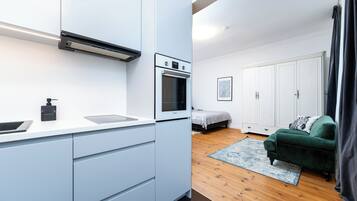 1 soverom, strykejern/-brett, wi-fi og sengetøy