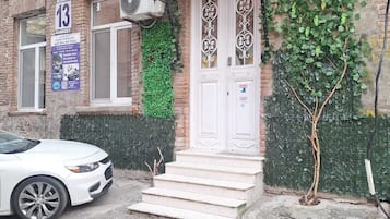 Façade de l’hébergement