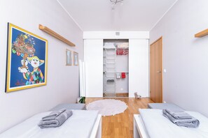 2 soveværelser, strygejern/strygebræt, Wi-Fi, sengetøj