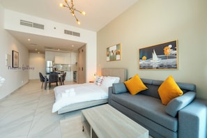 Smart-TV og stereoanlegg