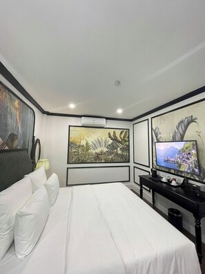 Superior-Doppelzimmer | Italienische Bettbezüge von Frette, hochwertige Bettwaren