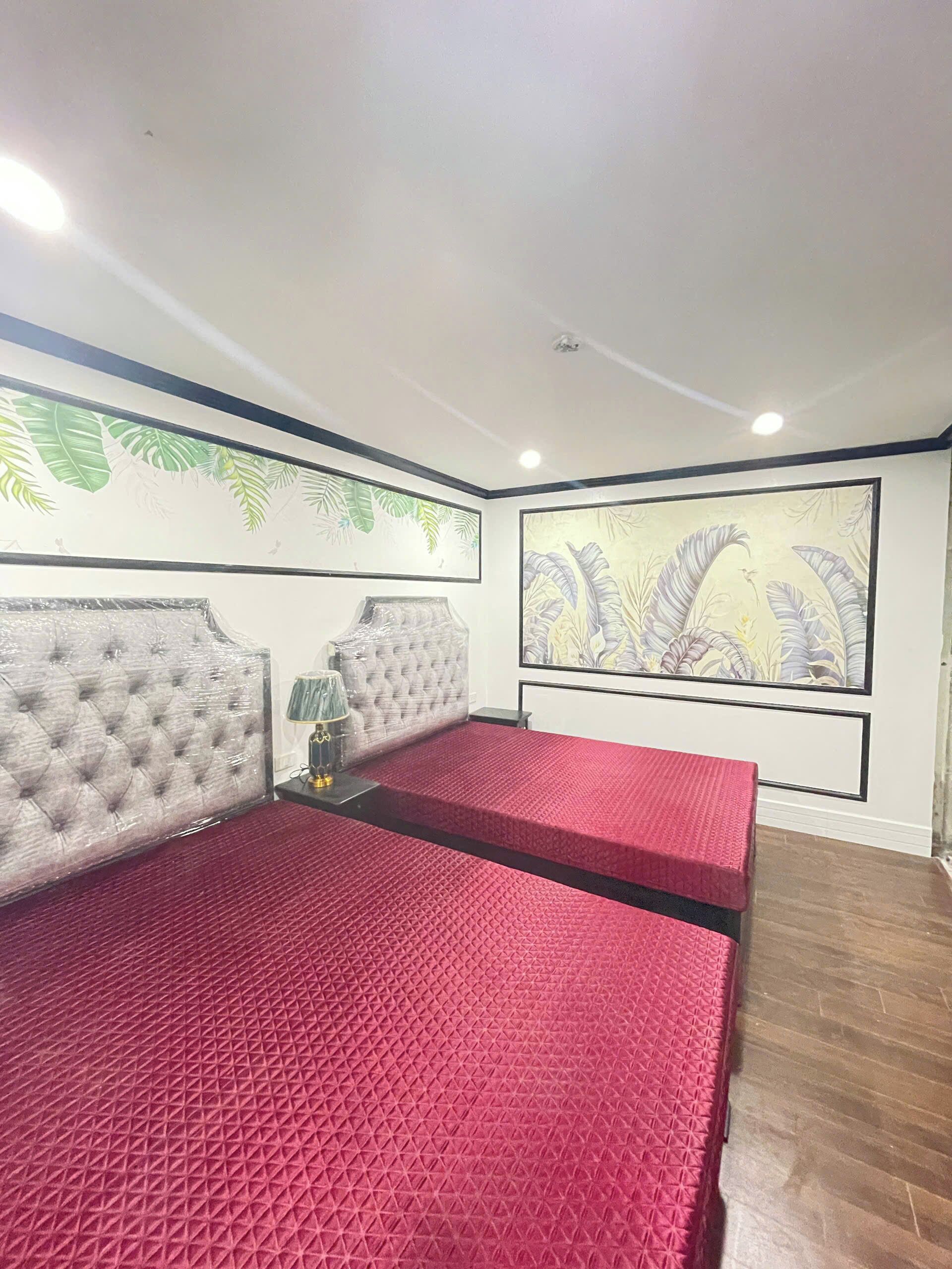 Deluxe-Vierbettzimmer | Italienische Bettbezüge von Frette, hochwertige Bettwaren