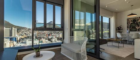 Luxury Apartment, Balcony, Mountain View | Blackout drapes, iron/ironing board, free WiFi