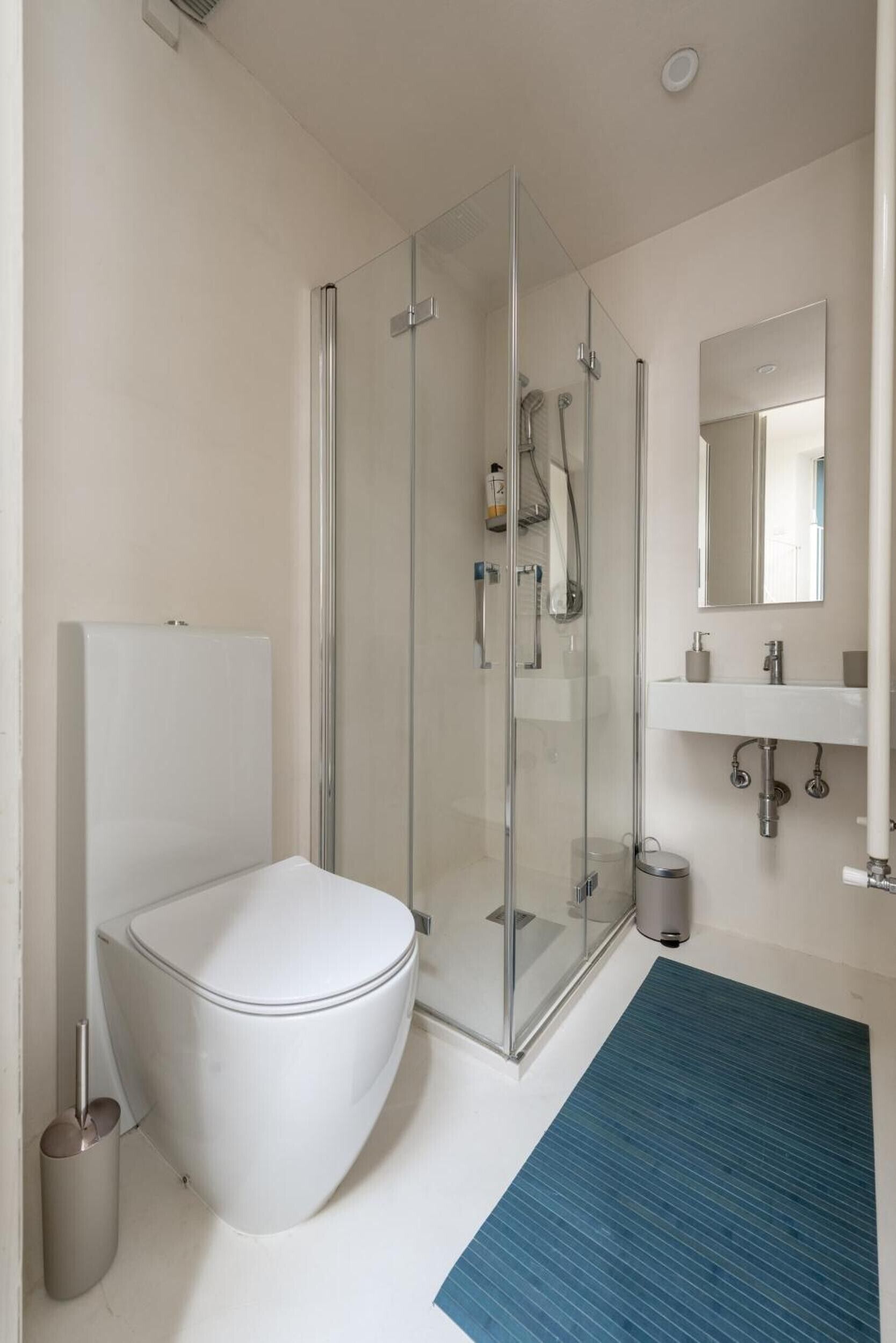 シャワー、バスアメニティ (無料)、ヘアドライヤー、タオル