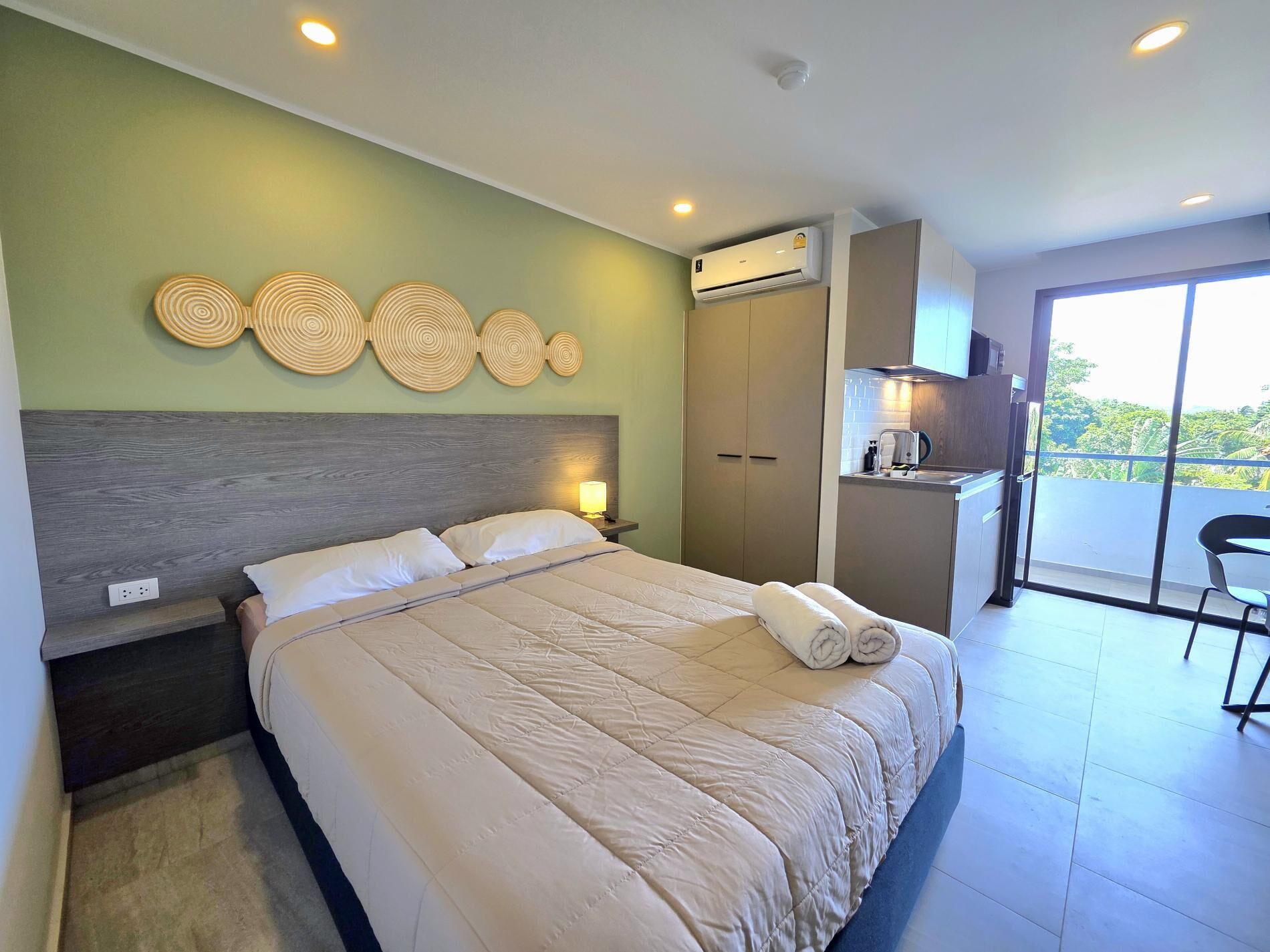 Apartment, Balcony | In-room safe, blackout drapes, iron/ironing board, free WiFi