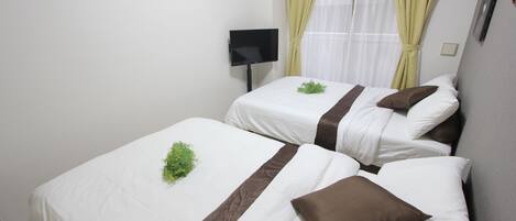 1 室のベッドルーム、ベッドシーツ