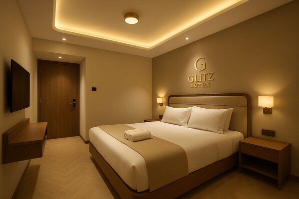 Double Room, City View | Desk, laptop workspace, free WiFi - Hotel Mood By Glitz Hotels (Vasai)
