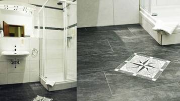 Bruser, hårtørrer, håndklæder, Toiletpapir