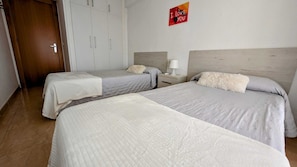 1 bedroom, iron/ironing board, free WiFi, bed sheets