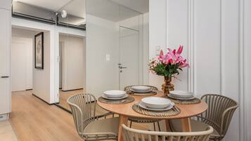 Classic Apartment, 3 Bedrooms, Balcony | Living area | 40-inch LCD TV with digital channels