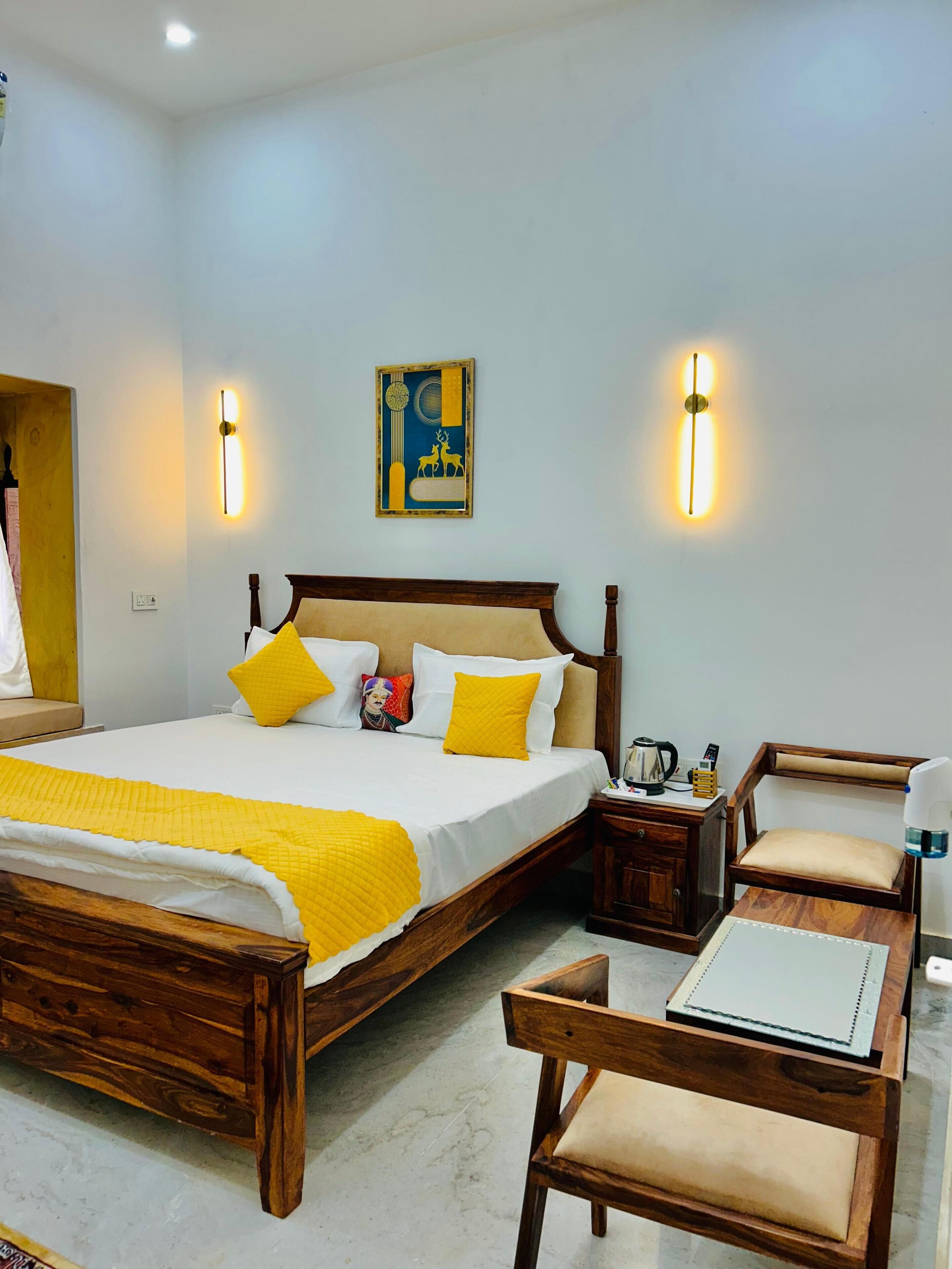 Escrivaninha, espaço de trabalho para notebook, Wi-Fi de cortesia