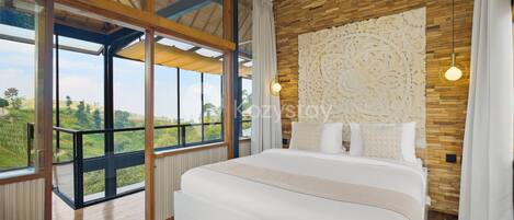 Villa, 4 Bedrooms, Mountain View | Desk, laptop workspace, iron/ironing board, free WiFi