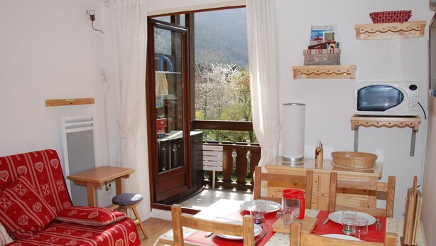 TV - Cozy studio for 4 people in Samoëns (Samoëns)