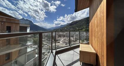 Appartement neuf 4 piÚces pour 6 personnes avec terrasse à Briançon