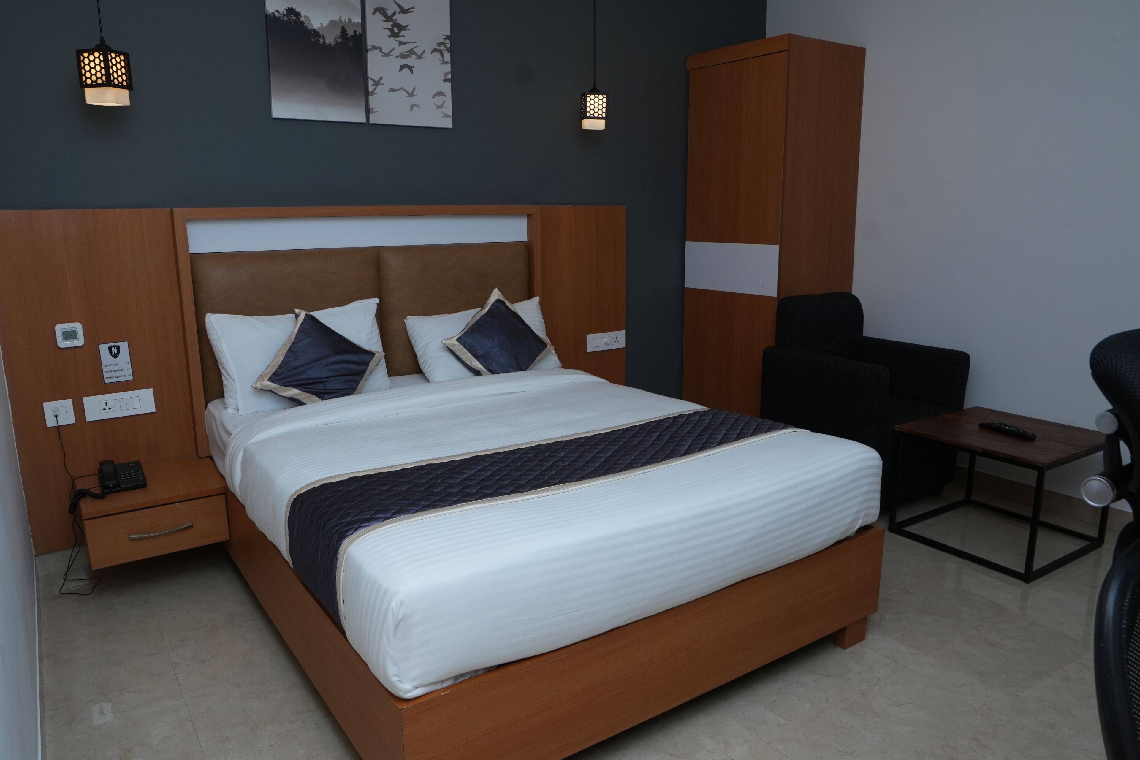 Classic Double Room, City View | Egyptian cotton sheets, premium bedding, down comforters