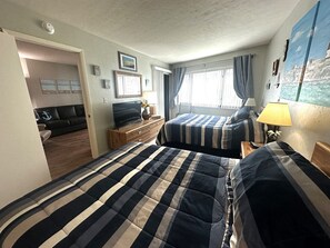 1 habitación, tabla de planchar con plancha, wifi gratis y ropa de cama 