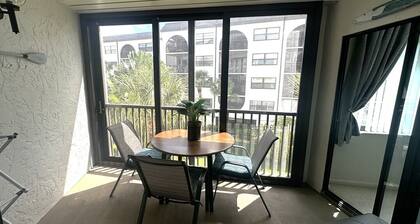 Tropical Garden Views from this Modern Flair Condo in Popular Resort