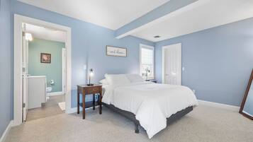 5 slaapkamers, een strijkplank/strijkijzer, gratis wifi, beddengoed