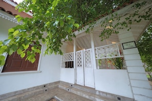 Fassade der Unterkunft