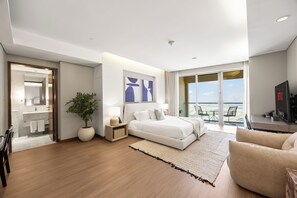 Studio Deluxe, balcon, vue ville