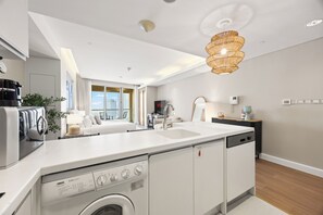 Studio Deluxe, balcon, vue ville | Cuisine privée